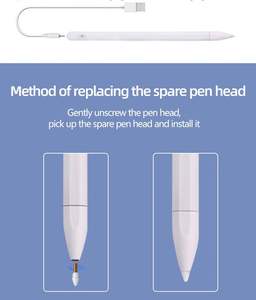 Lápiz Óptico Universal para Pantalla Táctil Capacitiva, Lápiz Activo para Tableta, Compatible con <span class=keywords><strong>Xiaomi</strong></span> <span class=keywords><strong>Smart</strong></span> Pen de 2.ª Generación - Product Image 5