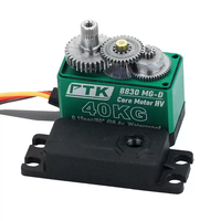 Servomoteur numérique métallique PTK8830 MG-D 30 kg à couple élevé et haute tension 8,4 V pour voiture et avion RC 1/8