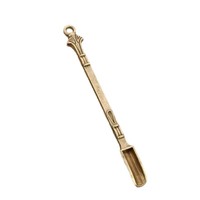 Mini-cuillère porte-clés en métal, outil d'échantillonnage, pendentif, cadeau créatif, vente en gros pour sacs et clés de voiture