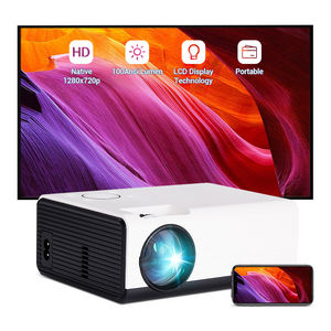 Projecteur de dôme à objectif fisheye 360 degrés 3D, cinéma numérique LCD 4K grand écran, 100 lumens ANSI, pour films et vidéos grand format - Product Image 1