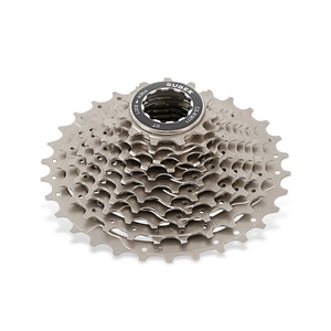 Casete de Piñones Plateado de <span class=keywords><strong>11</strong></span> <span class=keywords><strong>Velocidades</strong></span> para Bicicleta de <span class=keywords><strong>Carretera</strong></span>, <span class=keywords><strong>11</strong></span>-30T, con Guía de Engranajes - Product Image 5