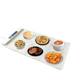 OEM ODM Certified Safety <b>Electric</b> Warming Tray Home Travel Parties-Foldable Food Warming Mat Fast <b>Heating</b> Food Grade <b>Pad</b> - Product Image 4