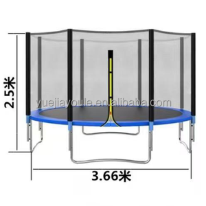 Le <span class=keywords><strong>trampoline</strong></span> rond populaire de <span class=keywords><strong>16</strong></span> <span class=keywords><strong>pieds</strong></span> avec filet de protection convient aux jeux des enfants, est sûr et durable. - Product Image 5