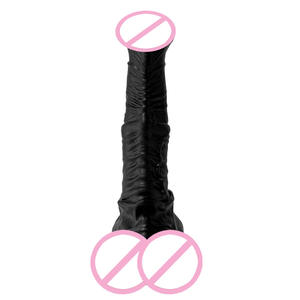 Pvc Paard Haan Dildo Dik Dier Paard Penis Kameraad Back Court Anale Plug Vrouwelijke Masturbatie Seksspeeltjes Groothandel - Product Image 3