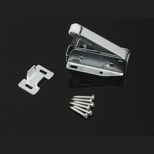 Cierres magnéticos metálicos con forma de esclusa para gabinetes, sistema de apertura por presión, pestillo de rebote - Product Image 6