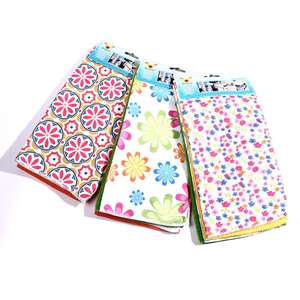 Fashionable Factory Direct Wholesale 2 Pcs Printed 2 Pcs Plain Microfiber Cleaning <strong>Cloth</strong> - Product Image 5