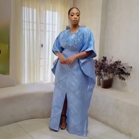 Robes de cérémonie élégantes pour femmes Broderie à la main boubou femme africaine Robe bubu de haute qualité Robe africaine