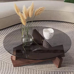 Table basse ronde de luxe personnalisée pour la maison, simple canapé, table d'appoint, table de salon, mobilier pour <span class=keywords><strong>petit</strong></span> appartement - Product Image 4