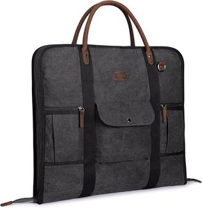 Échantillon gratuit Sac à vêtements suspendu imperméable 40 pouces, poches et fermeture éclair latérale pour vêtements Sac à vêtements - Product Image 2