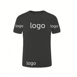 Camiseta Deportiva Personalizada Ligera de Secado Rápido, Camisa de Manga Corta con Cuello Redondo, Transpirable y Absorbente para Correr - Product Image 1