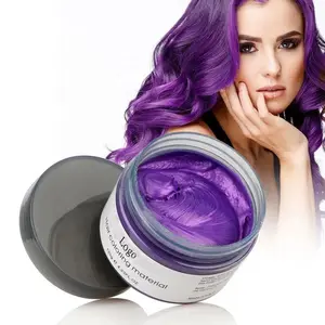 Professional colorful water based and strong hair gel and oem hair wax