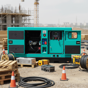 เครื่องกำเนิดไฟฟ้าดีเซลแบบเงียบ 50Kva 3 เฟส พร้อมระบบเก็บเสียง สถานีไฟฟ้าแบบพกพาเฟสเดียว 10Kw สำหรับอุตสาหกรรม - Product Image 5