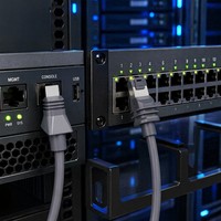 Câble Ethernet haute performance Tuochi CAT5E FTP 24AWG avec gaine en PVC, connecteur RJ45 mini mâle, 2 m, pour appareils d'entreprise, OEM personnalisé
