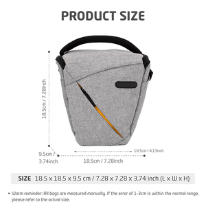 Sac photo bandoulière numérique reflex étanche Runjin Fashion pour appareil Nikan Fujifilm, pochette pour objectif - Product Image 2