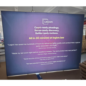 Hội nghị lớn nền tường 3x4 Pop Up Banner khung địa phương cò - Product Image 3