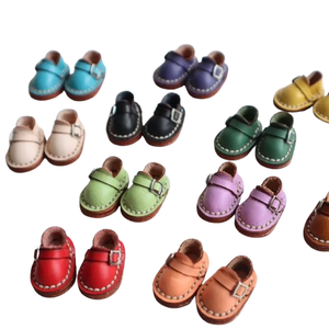 Botas de muñeca <span class=keywords><strong>Blythe</strong></span> <span class=keywords><strong>personalizadas</strong></span>, accesorios para zapatos de cuero Real, Mini <span class=keywords><strong>muñecas</strong></span> de dibujos animados 1/6, juguete suave hecho a mano, personalizado a la moda - Product Image 3