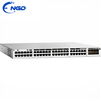 Switch de Red Administrado Multigigabit Empresarial de Capa 3 con 48 Puertos UPOE Usado C9300-48U-A
