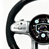 Kohlefaser-modifiziertes Lenkrad für Mercedes-Benz SL R230 2001-2011 ZC-809-T-058-F