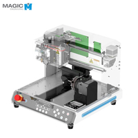 MAGIC-E7 Machine de gravure et de découpe de bijoux tout-en-un, CNC plat et rotatif, plaque nominative, anneaux, bracelets, fraisage 3D, gravure