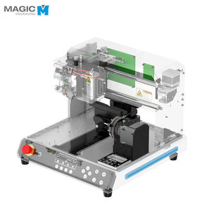 MAGIC-E7 All in one Jewelry <b>Engraving</b> & Cutting Machine Flat & Rotary CNC Name Plate Ring Bangles 3D Milling Carving Engraver - Product Image 2