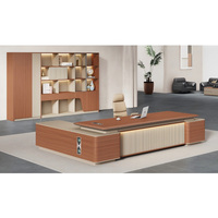 Bureau de direction moderne de luxe en forme de L pour le bureau exécutif Poste de travail Meubles Bureaux avec tiroirs pour la conception de la table de chambre