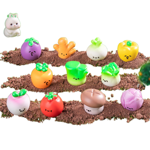Adornos de Resina en Miniatura con Forma de Vegetales para Niños, para Juegos de Cocina de Imitación, Manualidades, Decoración para Fiestas y Juegos de Cocina para Casa de Muñecas - Product Image 1