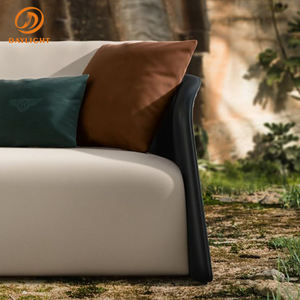 イタリアデザインの高級ブランドソファ、本革製リビングルーム家具、中国製、別荘向け、売れ筋商品 - Product Image 4