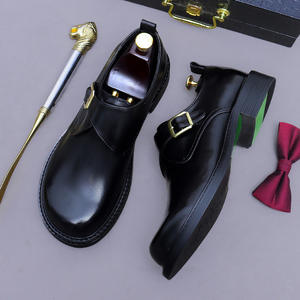 Zapatos Formales de Negocios para Hombre, Nuevos, Hechos a Mano, de Alta Calidad, Mocasines para Bodas y Fiestas, Hechos de Piel de Vaca, Estilo Caminar - Product Image 4