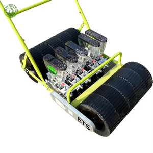 Sembradora manual de frijoles rojos para tractor pequeño, máquina sembradora de semillas de hortalizas con accionamiento por tractor para agricultura a pequeña escala - Product Image 5
