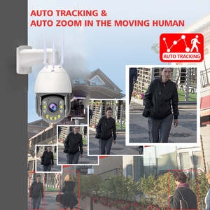 H.265 4G/WiFi 8MP CMOS 4K HD メタル PTZ カメラ 20x ズーム IP66 防水 広角 ナイトビジョン 双方向音声 モーション検知 - Product Image 3