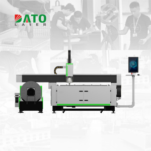 Cortadora láser de 2000 vatios, cortadora láser de fibra de metal, cortadora láser de láminas y tuberías - Product Image 1