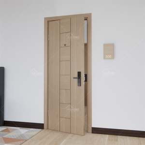 Standard allemand portas residencial portas para casas puertas de portes intérieures en bois appartement intérieur porte de chambre en bois - Product Image 5