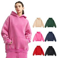 Vente en gros de sweats à capuche pour hommes, vêtements streetwear personnalisés avec impression en relief, sweats à capuche oversize en coton épais pour hommes