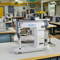 Mesin Jahit JUKKY 810 Satu Jarum Heavy Duty Post Bed Lockstitch untuk Sepatu dan Barang Kulit dengan Motor Industri dan Pengumpan Otomatis