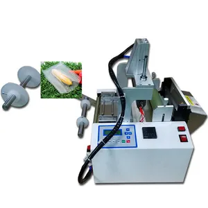 Máquina de fabricación de bolsas de bolsillo plano de plástico Pof Pet Pp Pe Máquina de sellado térmico de película de doble cara