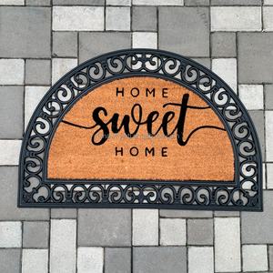 Traditional Outdoor Welcome Rubber <b>Coir</b> <b>Door</b> <b>Mats</b> Base - Product Image 4