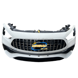 Vente en gros pare-chocs avant AMG Sport pour <span class=keywords><strong>Mercedes</strong></span> Benz GLA200 GLA180 156 247 voiture d'origine avec phares antibrouillard gris-colline enlèvement - Product Image 2