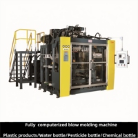 Machine d'extrusion-soufflage automatique HDPE TS pour bouteilles de shampoing liquide de 10L-20L |   Pompe à moteur haute productivité PP/PETG/PVC/PE