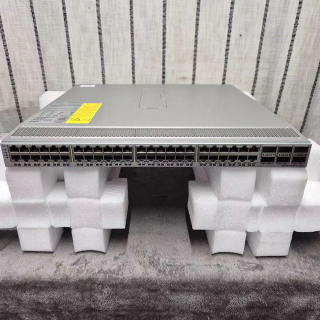 Nexus 9000 Series N9K-C93108TC-FX3P 48-Port POE Stackable VLAN-Supported LACP & QoS Network Switch 2.16Tbps Throughput 6x40/100G