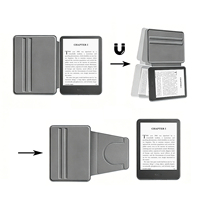 Casing Belakang Transparan Lepas Pasang Khusus untuk Kindle Paperwhite 12th 7''  Auto Sleep Wake Magnetik  Putar Kulit PU  Sarung E-reader