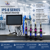 Equipo de Codificación por Inyección de Tinta TIJ de Alto Rendimiento IPS-8940 con Monitoreo de Tinta en Tiempo Real