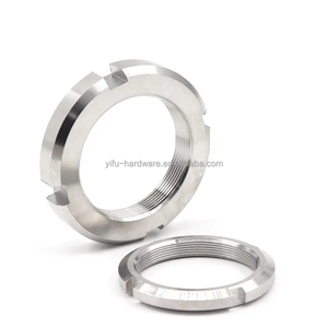 Écrou hexagonal fendu de haute qualité, fabrication directe usine, DIN 937 GB 6178 M6 M8 M10 M12, en acier au carbone, prix EXW - Product Image 3