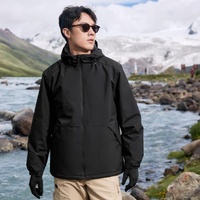 Veste de pluie pour homme, fourreau polaire, imperméable, coupe-vent, résistante aux déchirures, épaisse, personnalisable, pour l'extérieur – Fournisseur direct usine