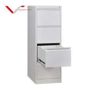 Đồ Nội Thất Văn Phòng Gia Đình Tủ Hồ Sơ Kim Loại Đứng Tủ <span class=keywords><strong>4</strong></span> Ngăn Kéo Bằng Thép - Product Image 3