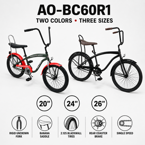 <span class=keywords><strong>Bicicleta</strong></span> de Paseo Urbana Negra, Estilo <span class=keywords><strong>Lowrider</strong></span>, Venta al por Mayor, con Piezas Resistentes a la Corrosión, Uso Duradero - Product Image 3
