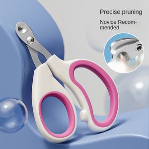새로운 고양이 강아지 발톱깎이 가위, 애완동물 관리를 위한 특수 원형 구멍 디자인 - Product Image 5