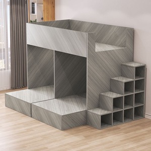 Simple Solid Wood <strong>Bed</strong> <strong>Bed</strong> for E-sports Hotel <strong>Guest</strong> House Hotel - Product Image 5