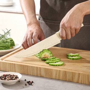 Ensemble <span class=keywords><strong>de</strong></span> couteaux <span class=keywords><strong>de</strong></span> cuisine en acier inoxydable personnalisé <span class=keywords><strong>de</strong></span> 15 pièces avec bloc en <span class=keywords><strong>bois</strong></span>, couteaux <span class=keywords><strong>de</strong></span> chef multifonctionnels, couteaux <span class=keywords><strong>à</strong></span> découper, couteaux <span class=keywords><strong>à</strong></span> pain et <span class=keywords><strong>ciseaux</strong></span> - Product Image 6