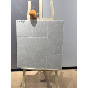 Prix Spécial Carrelage de Sol Foshan Céramique Antique 600x600 <span class=keywords><strong>Gris</strong></span> Mat Antidérapant avec Bordures en Briques Réfractaires ACCENTS - Product Image 6
