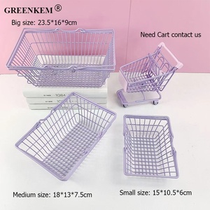 Kotak penyimpanan kuku Mini seni besi merah muda, 3 gaya Display alat peraga foto kreatif lucu ornamen kotak penyimpanan kuku - Product Image 2